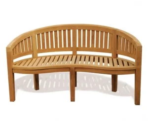 Teak Banana Bench